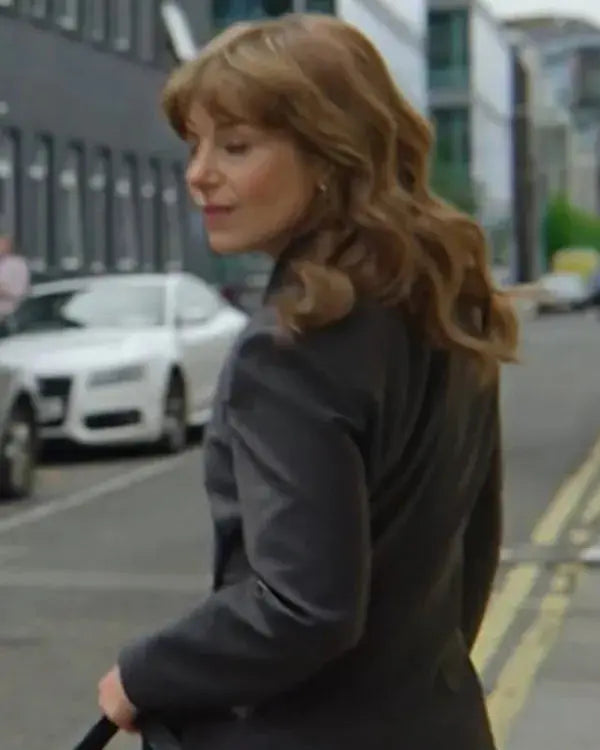 The Revenge Club S01 Emily Hunter Grey Blazer