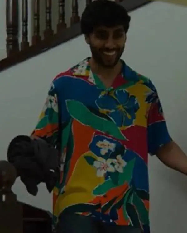 The Revenge Club S01 Tej Jogia Multicolor Floral Shirt