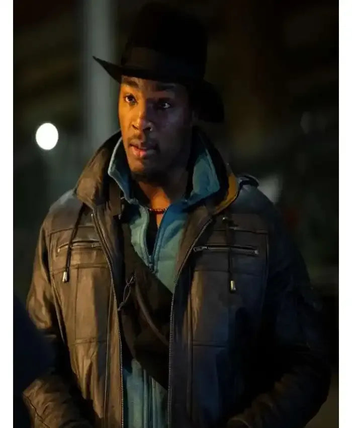 The Running Man Daniel Ezra Leather Jacket