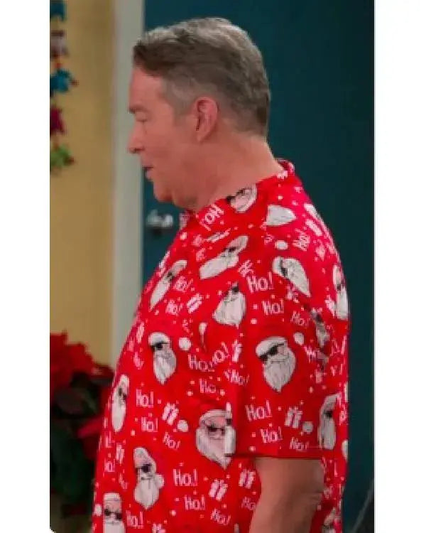 The Thundermans Undercover S01 Hank Thunderman Red Christmas Santa Shirt