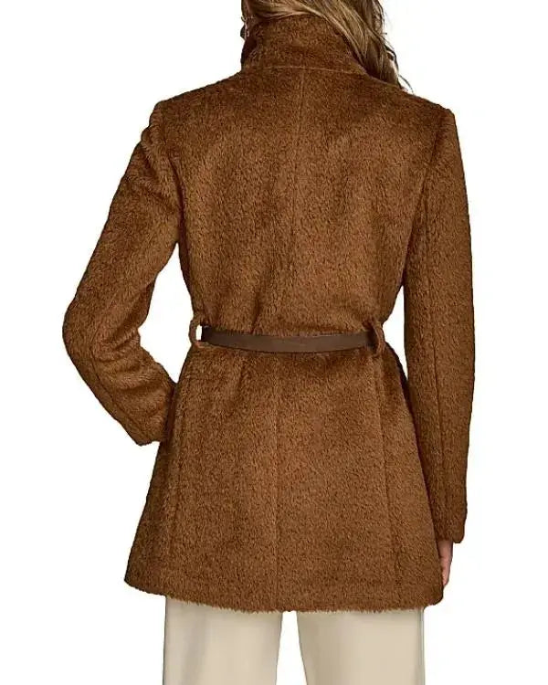 The Today Show 2025 Jenna Bush Hager Brown Wrap Coat