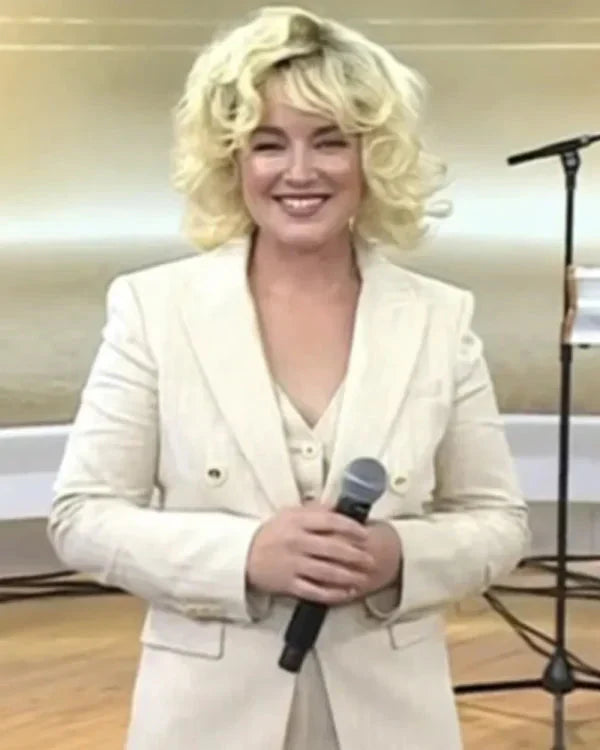 The Today Show Cam Beige Blazer Clanton Jacket