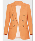 The Today Show Hoda Kotb Orange Blazer