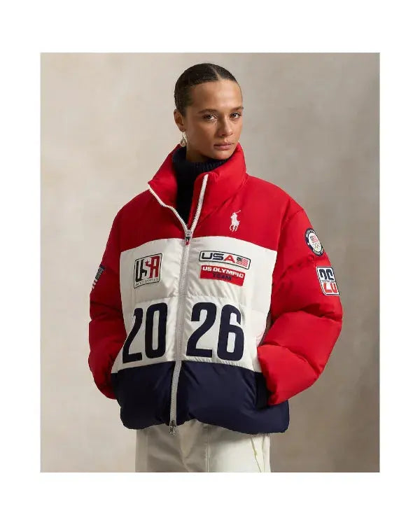 The Today Show Sheinelle Jones Team USA Closing Ceremony Jacket