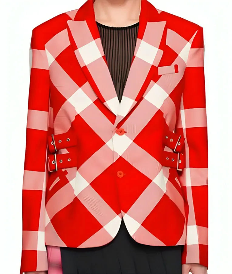 The Traitors S03 Alan Cumming Plaid Blazer