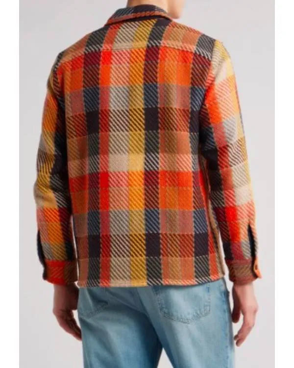 The Traitors US S04 Orange Plaid Shirt