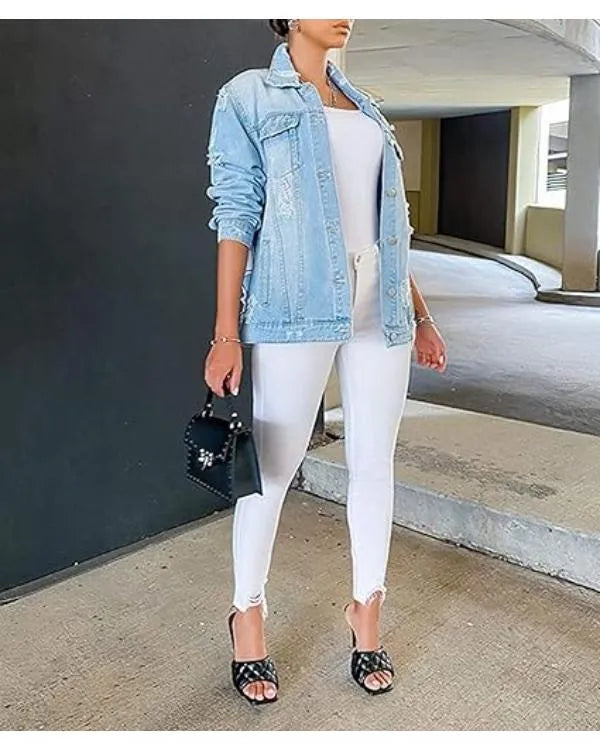 The Valley Persian Style S01 Mercedeh Javid Patchwork Denim Jacket