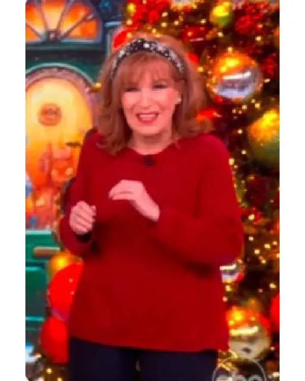 The View Joy Behar Red Sweatshirt