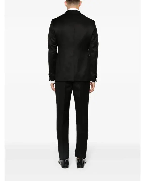 The Voice S28 Dylan Efron Black Double-Breasted Blazer