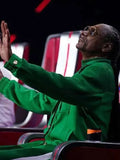 The Voice S28 Snoop Dogg Green Bomber Jacket