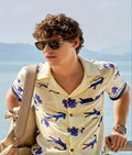 The White Lotus S3 Lochlan Ratliff Crocodiles Shirt