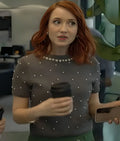 The Wish Swap 2025 Emily Tennant Grey Sweater