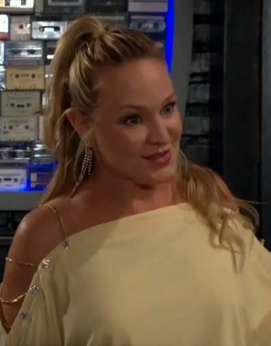 The Young and the Restless 2026 Sharon Newman Chain Shoulder Top WorthVee