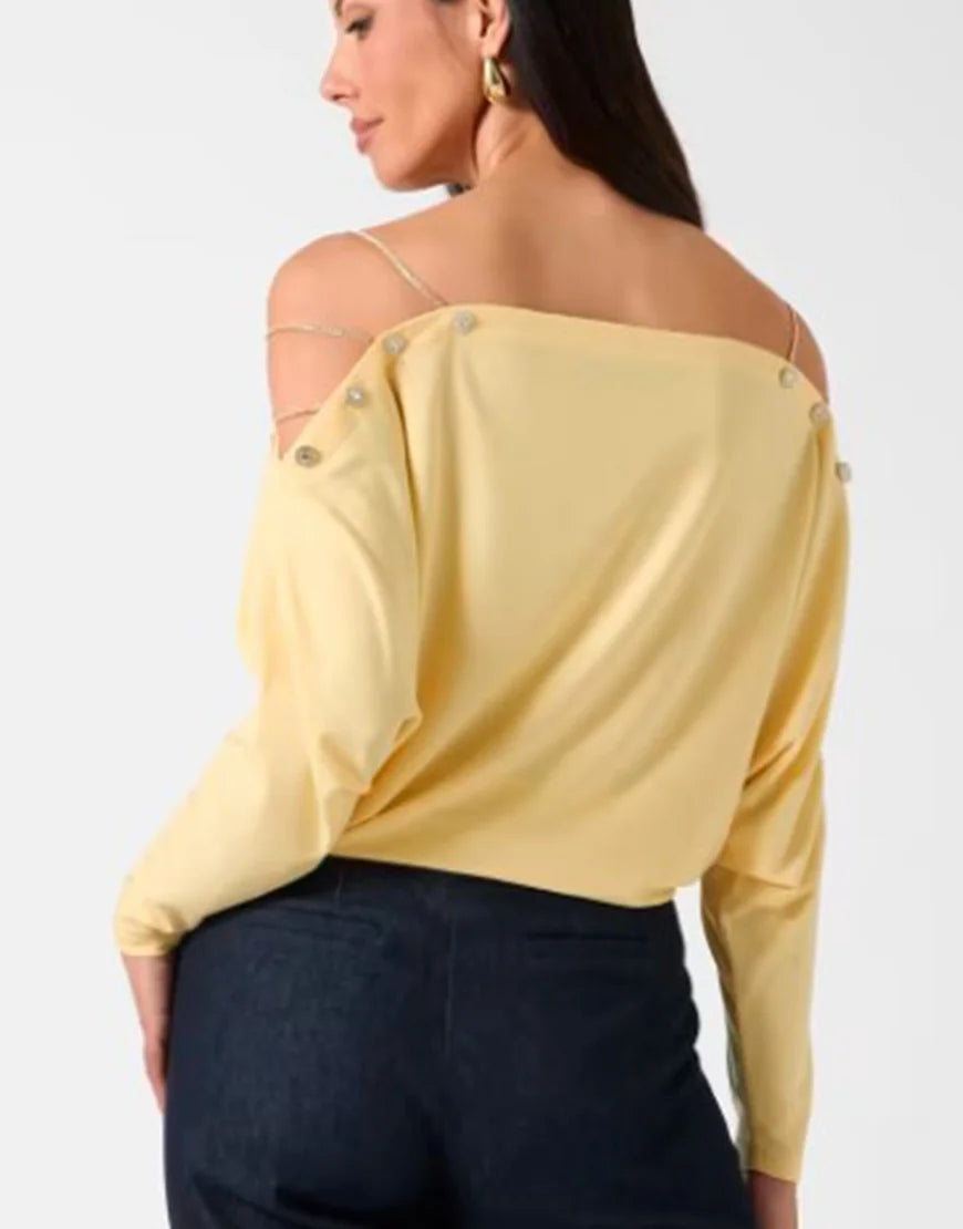 The Young and the Restless 2026 Sharon Newman Chain Shoulder Top WorthVee