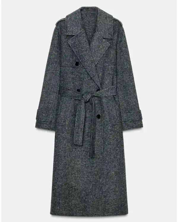The Young and the Restless Claire Grace Newman Grey Coat