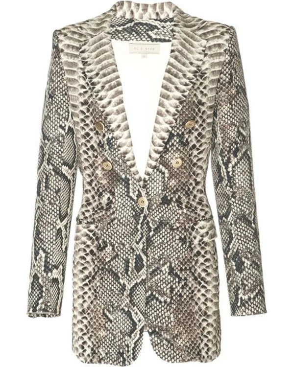 The Young and the Restless Nikki Newman Snakeskin Blazer