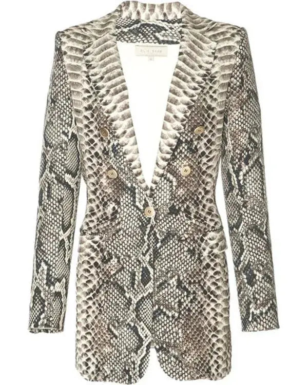 The Young and the Restless Nikki Newman Snakeskin Blazer