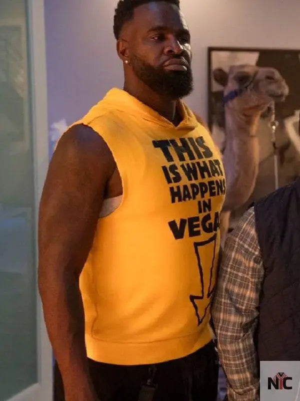 This Is What Happens In Vegas Obliterated Yellow Hoodie Clanton Jacket