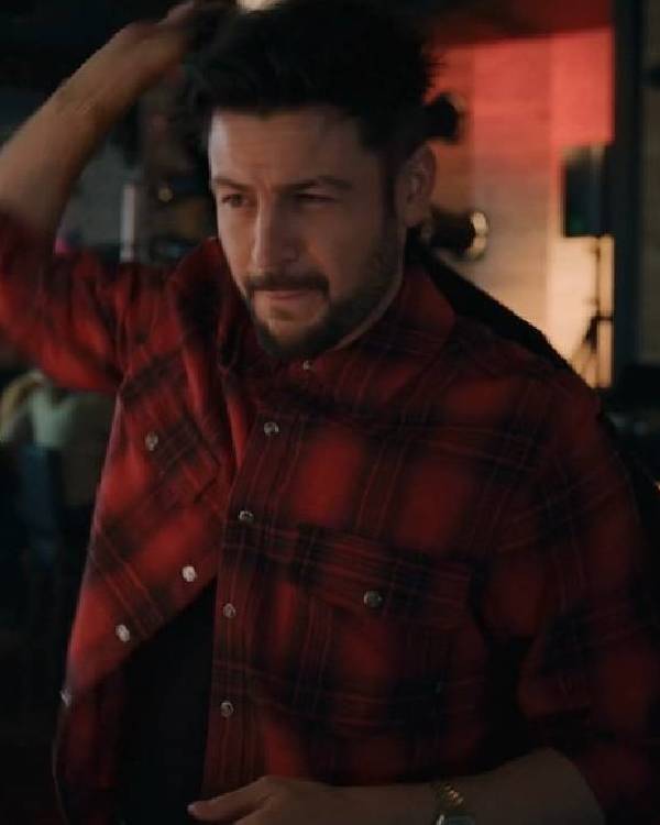 Three Wisest Men Tyler Hynes Red Plaid Shirt