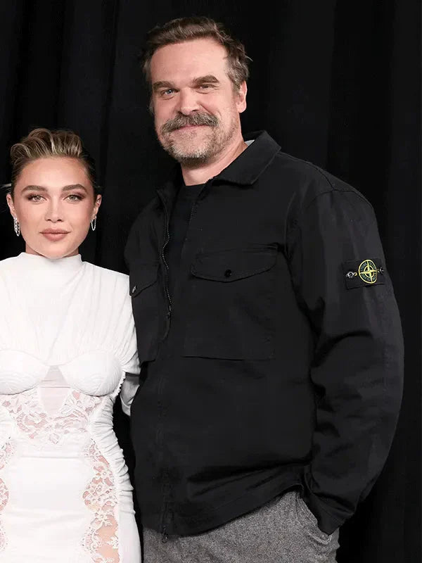 Thunderbolts David Harbour Black Cotton Jacket Clanton Jacket