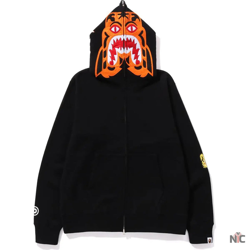 Tiger Full Zip Hoodie Mens Clanton Jacket