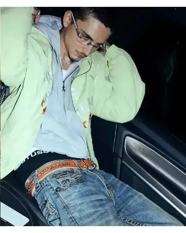 Timothée Chalamet Marty Supreme Green Jacket