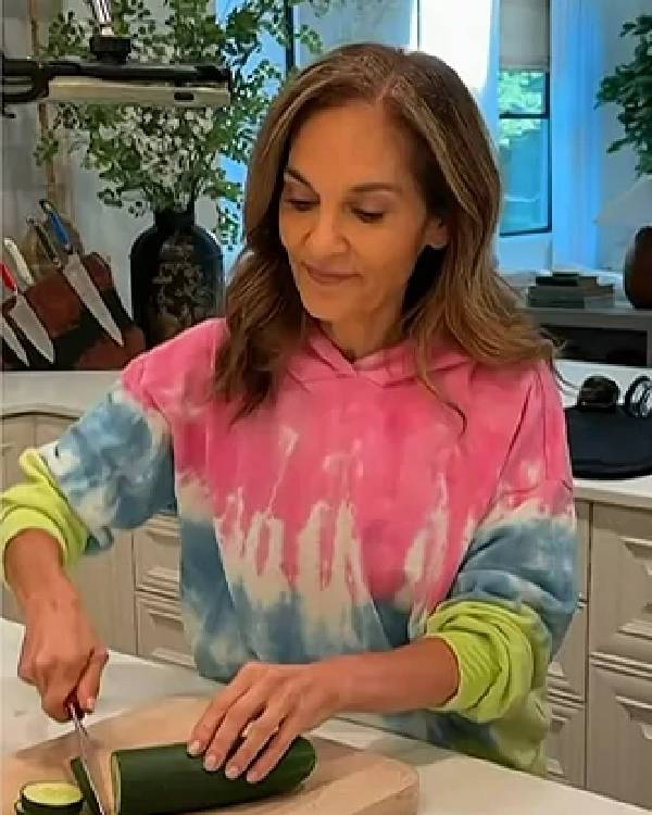 Today Show Joy Bauer Tie Dye Hoodie Clanton Jacket