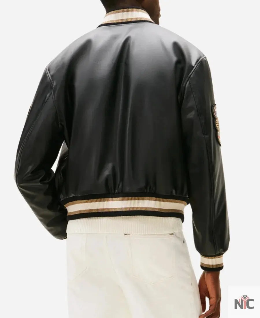 Tommy Hilfiger F1 Movie Racing Varsity Jacket Clanton Jacket