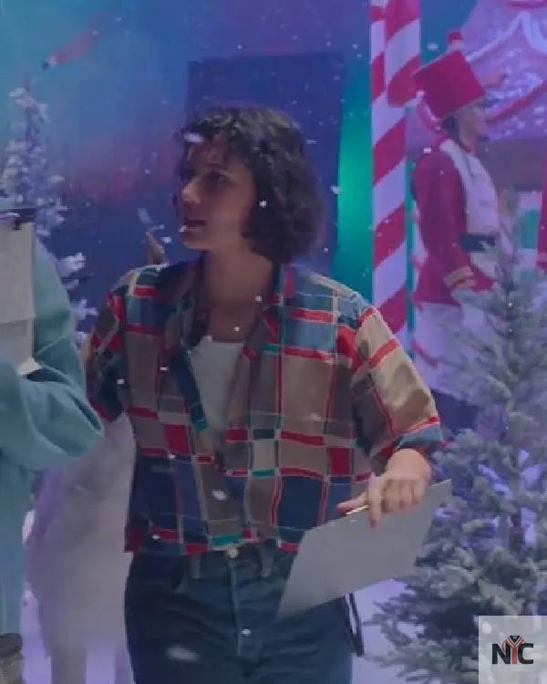 Too Much S01 Multicolor Plaid Shirt Clanton Jacket