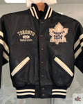 Toronto Maple Leafs Hockey Leather Jacket Clanton Jacket