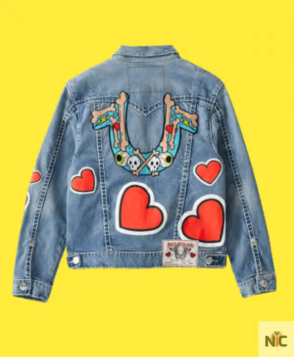 Tr X Chief Keef Jimmy Super T Denim Jacket Clanton Jacket