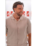 Travis Kelce Walsh Short Sleeve Button-Up Shirt Clanton Jacket
