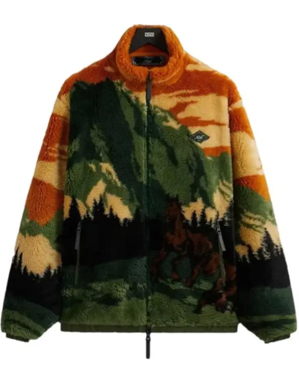 Travis Kelce Pinehurst Sherpa Jacket Clanton Jacket
