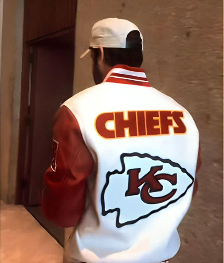 Tyler Hynes kansas City Chiefs Varsity Jacket