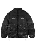 UFC 309 Jones Vs Miocic Black Puffer Jacket