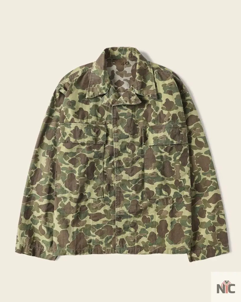 US Army M-43 Camo Jacket Clanton Jacket