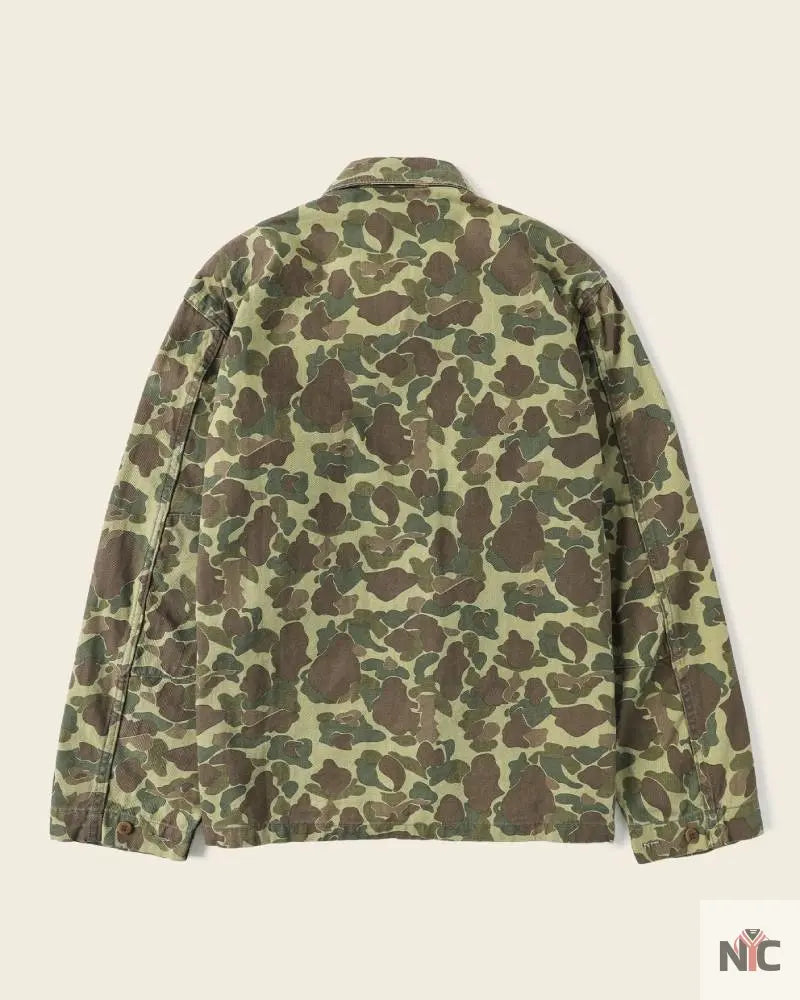 US Army M-43 Camo Jacket Clanton Jacket