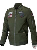 US Military Green Bomber Jacket Clanton Jacket