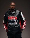 USA Basketball Kevin Durant Leather Jacket Clanton Jacket