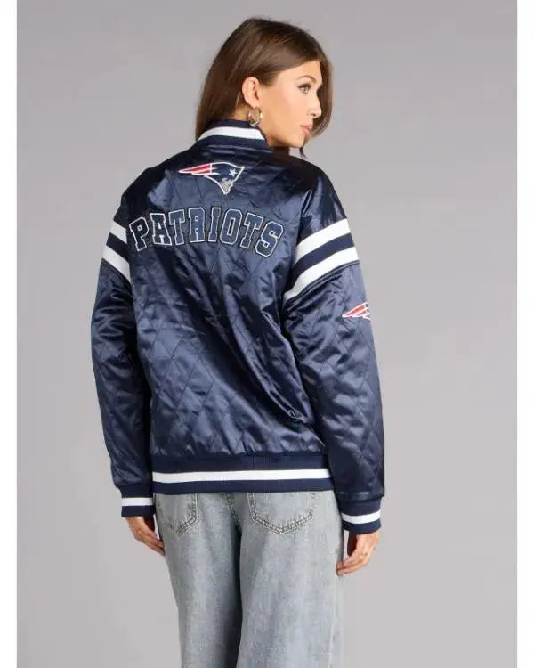 Ultra Game NFL New England Patriots Bomber Jacket