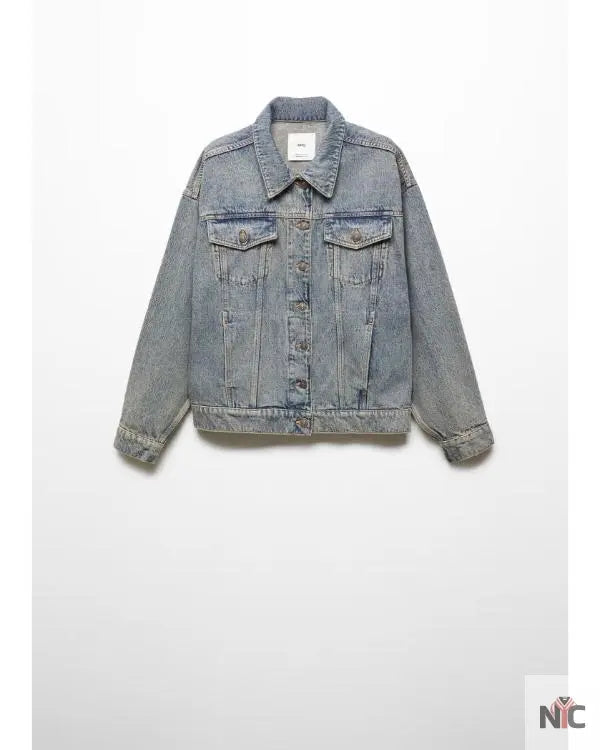 Under a Dark Sun S01 Ava Baya Blue Wash Denim Jacket Clanton Jacket