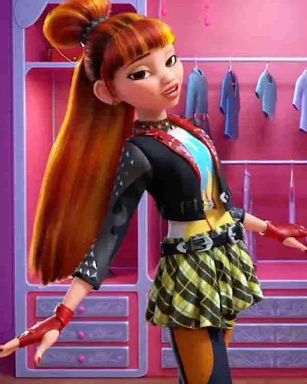 Unicorn Academy Valentina Cropped Jacket