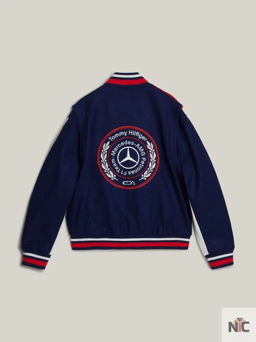 Unisex Tommy x Mercedes F1 Racing Jacket Clanton Jacket