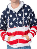 Unisex US Flag Hoodie