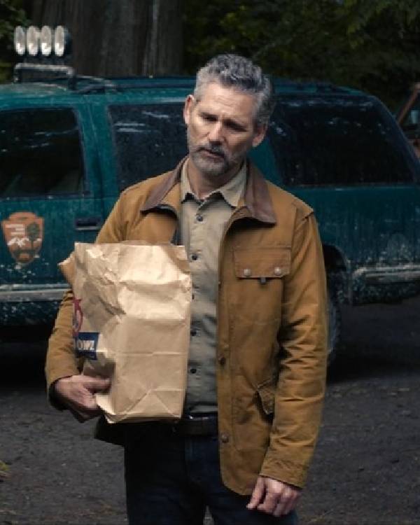 Untamed S01 Eric Bana Brown Coat Clanton Jacket