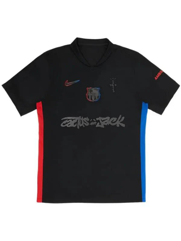 FC Barcelona 2024/25 Match Away x Cactus Jack Jersey Clanton Jacket