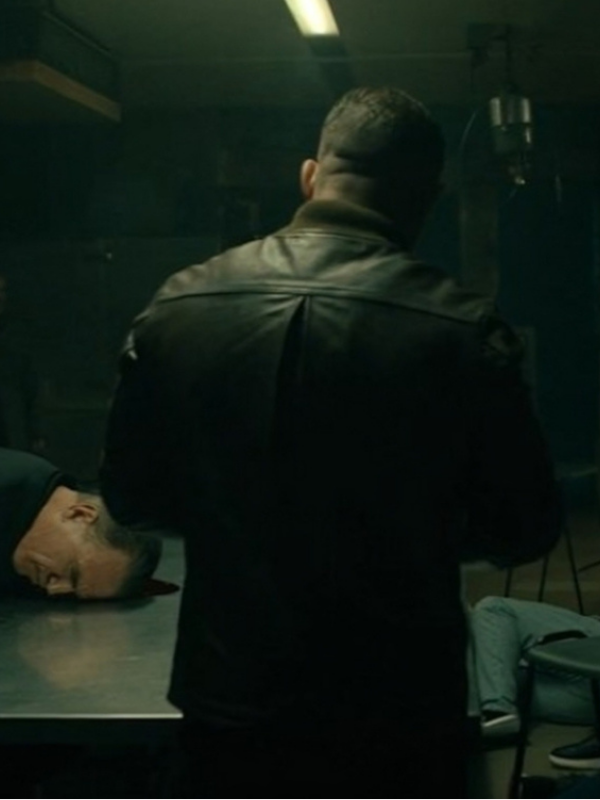 MobLand 2025 Tom Hardy Leather Jacket Clanton Jacket