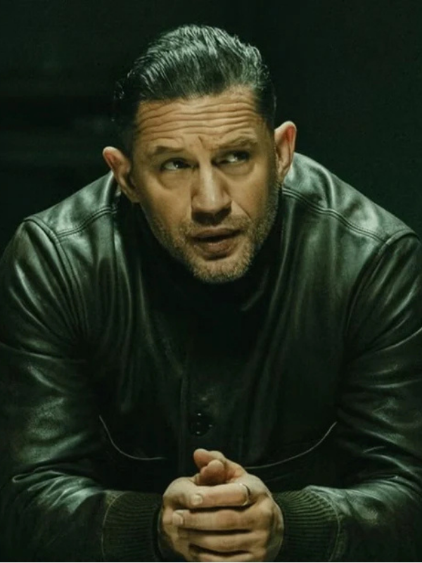 MobLand 2025 Tom Hardy Leather Jacket Clanton Jacket