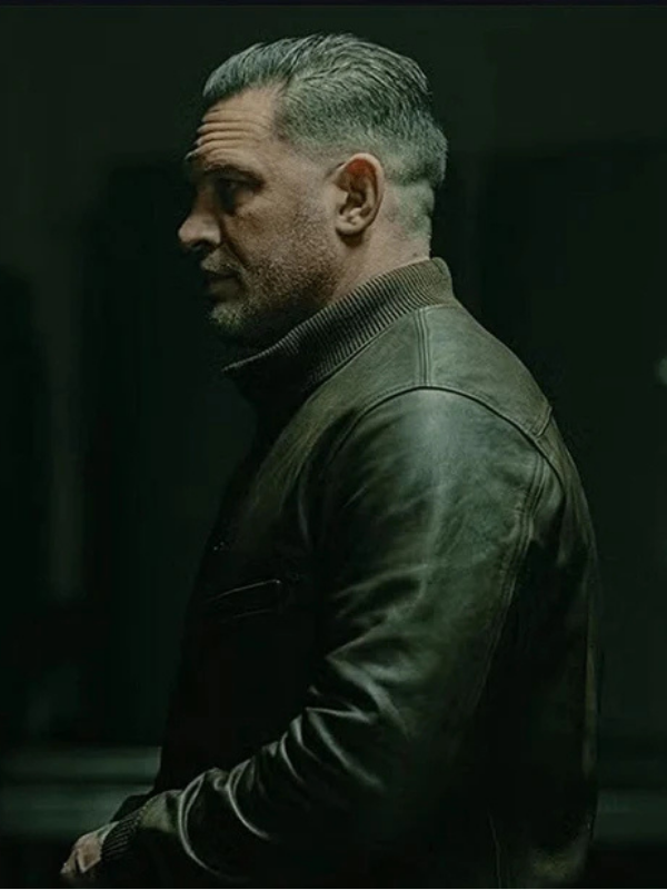 MobLand 2025 Tom Hardy Leather Jacket Clanton Jacket