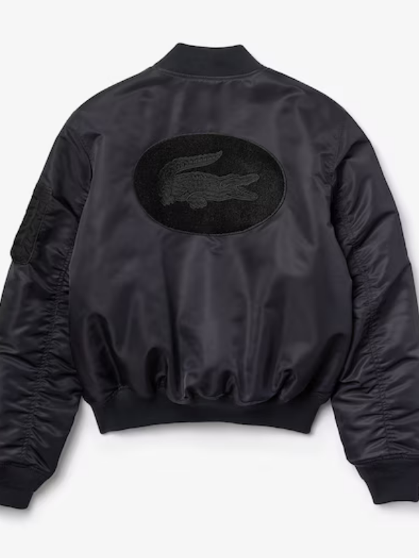 Unisex LIVE Oversized Contrast Bomber Jacket Clanton Jacket